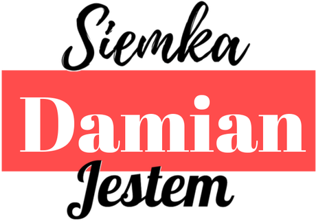 Nadruk Siemka Damian Jestem - Przód