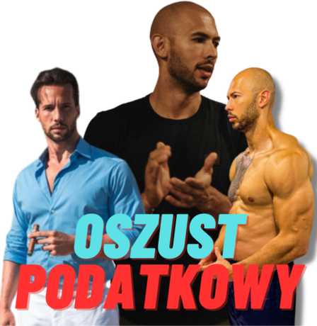 Nadruk Oszust podatkowy - Przód