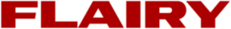 Nadruk Flairy Basic White [Red Logo] - Przód